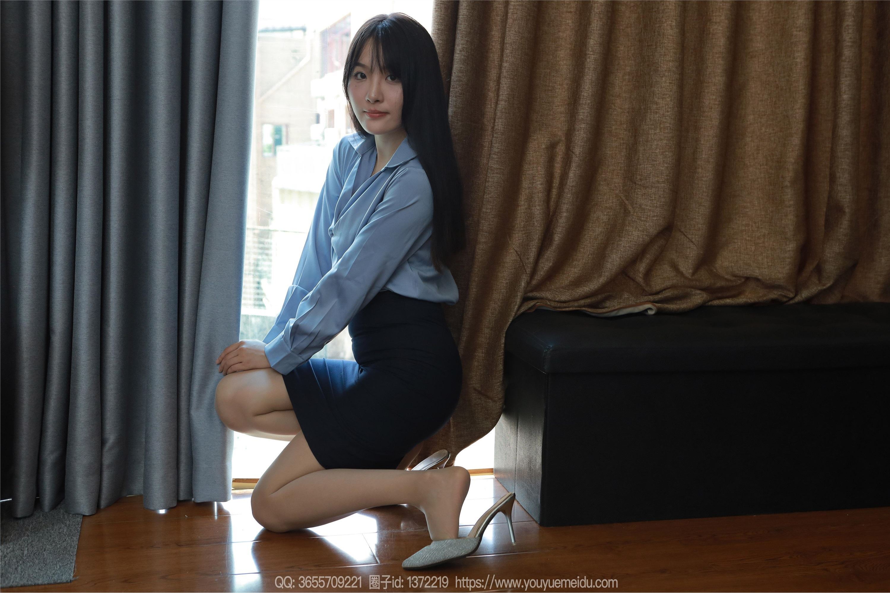 IESS异思趣向  2024.09.04 丝享家 1837 婉萍《蓝色衬衣》